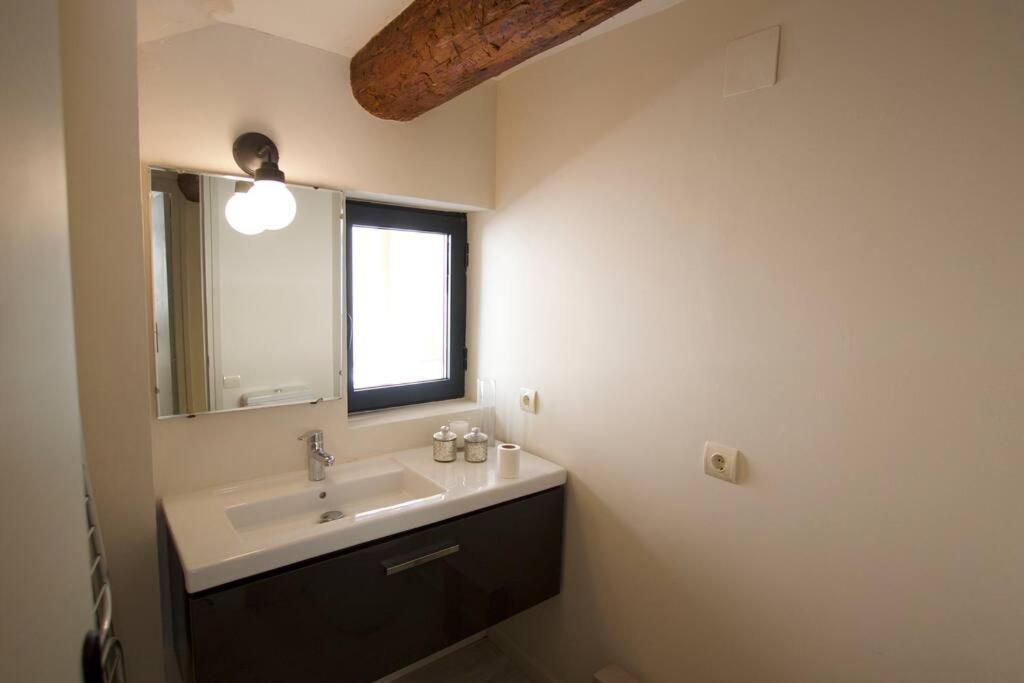 Apartament Central Amb Terrassa Alp Dış mekan fotoğraf